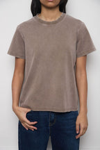Kuwalla Double Knit Muse Tee in Mute Tea