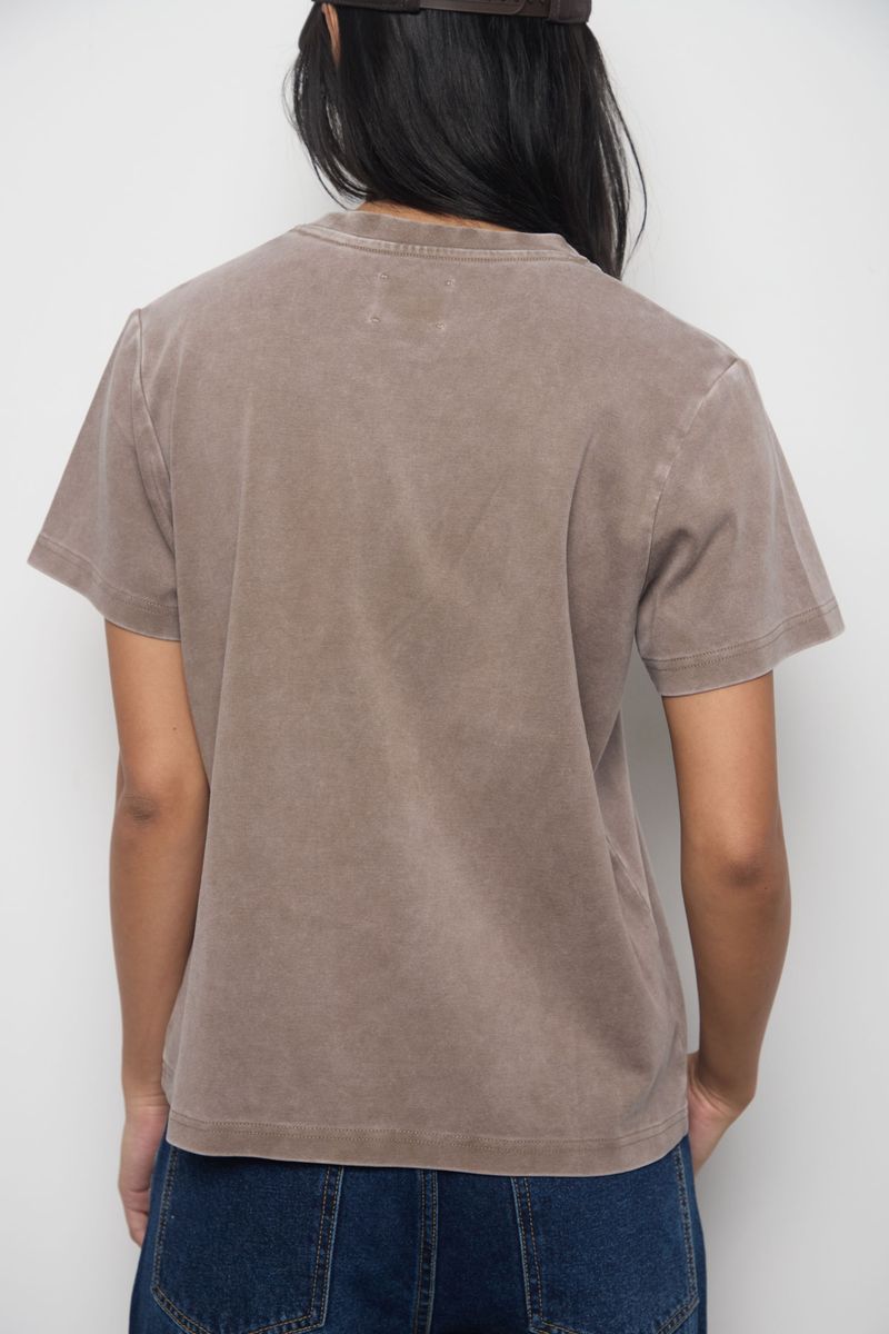 Kuwalla Double Knit Muse Tee in Mute Tea