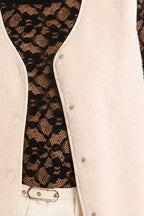 Molly Bracken Vest In Ecru