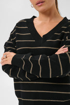 Kaffe Ariana Pullover in Black