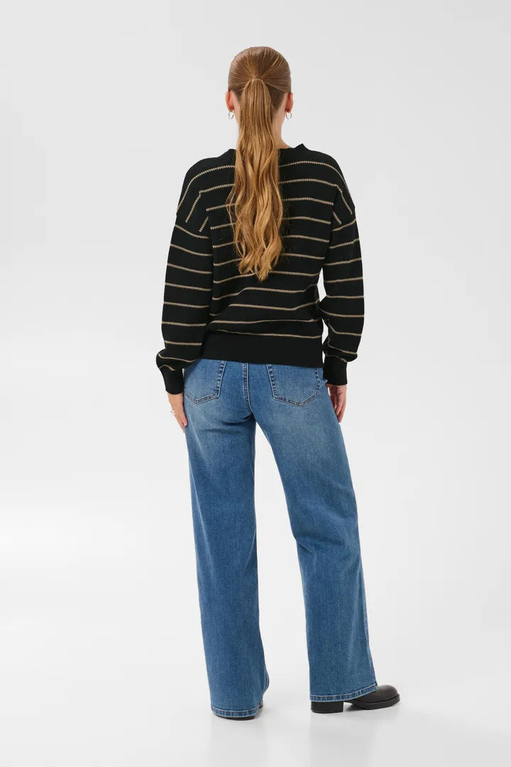 Kaffe Ariana Pullover in Black