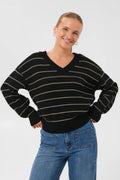 Kaffe Ariana Pullover in Black