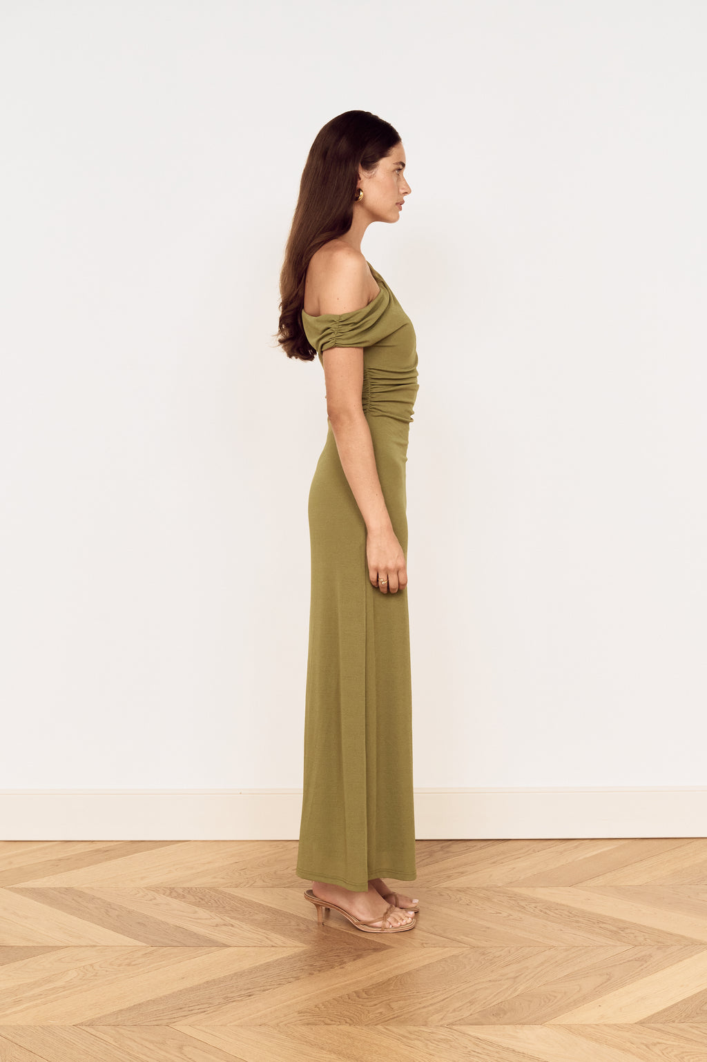 Mink Pink Aster Midi Dress
