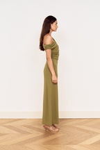Mink Pink Aster Midi Dress