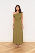 Mink Pink Aster Midi Dress