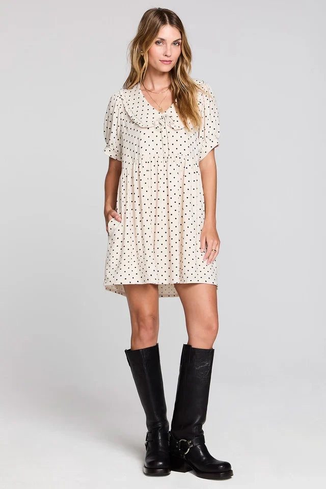 SWL Nicko Mini Dress in Natural