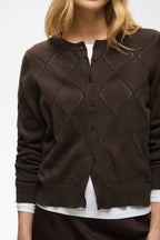 Part Two Cianna Cardigan in Mole