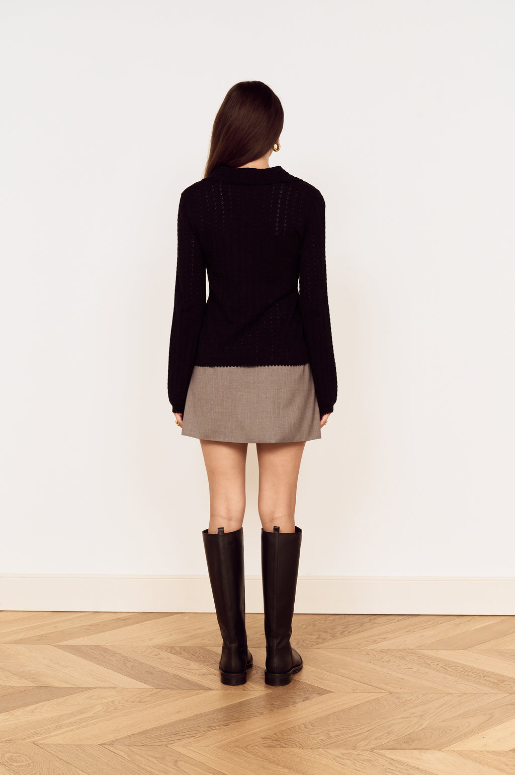 Mink Pink Hanna Cardigan in Black