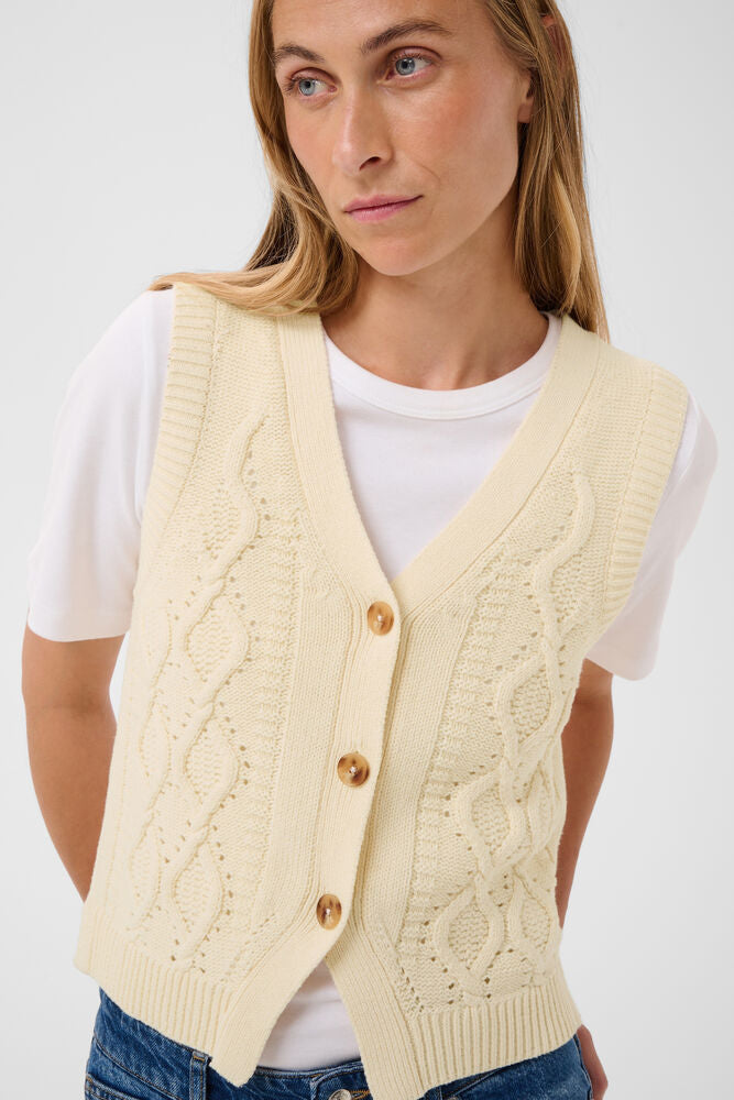 Part Two Christin Vest in Whitecap