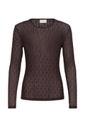 Kaffe Allison T-Shirt In Fudge