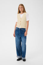 Part Two Christin Vest in Whitecap
