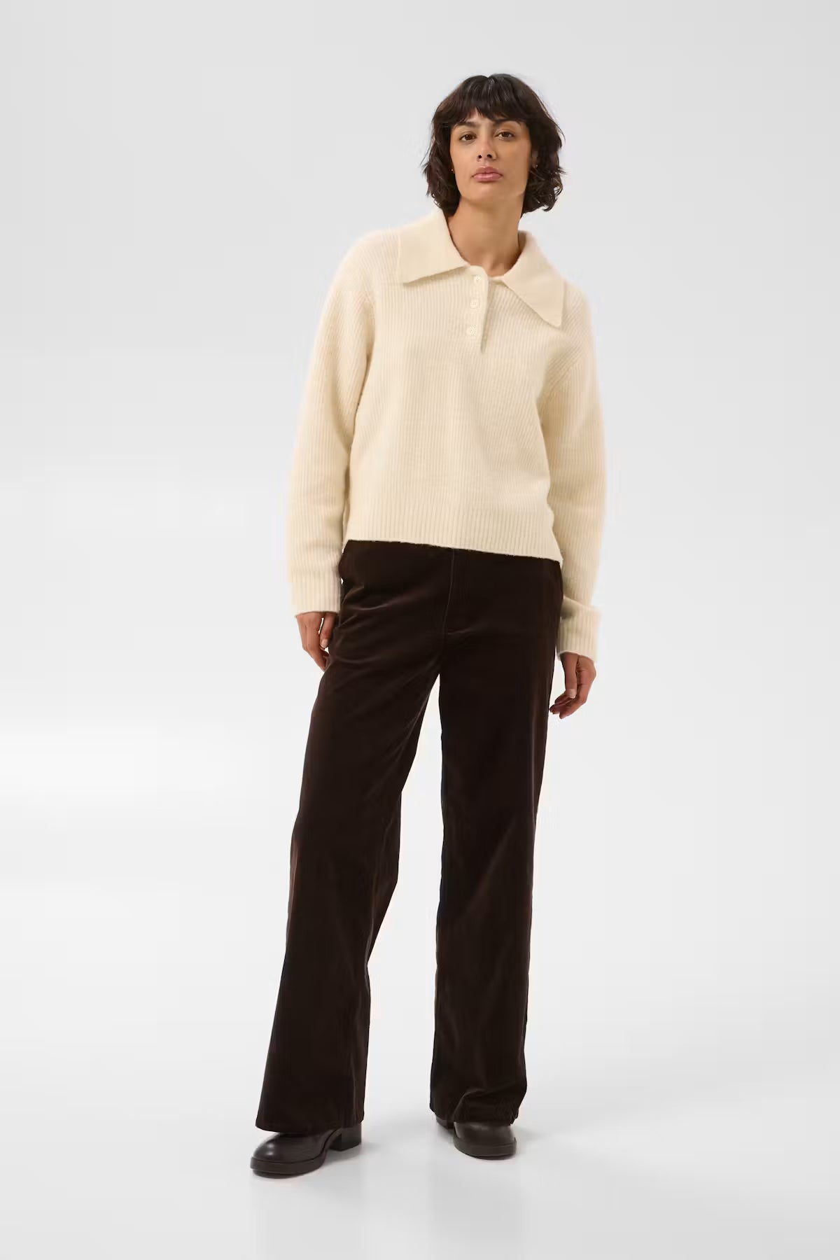 Part Two Carilina Pullover In Whitecap