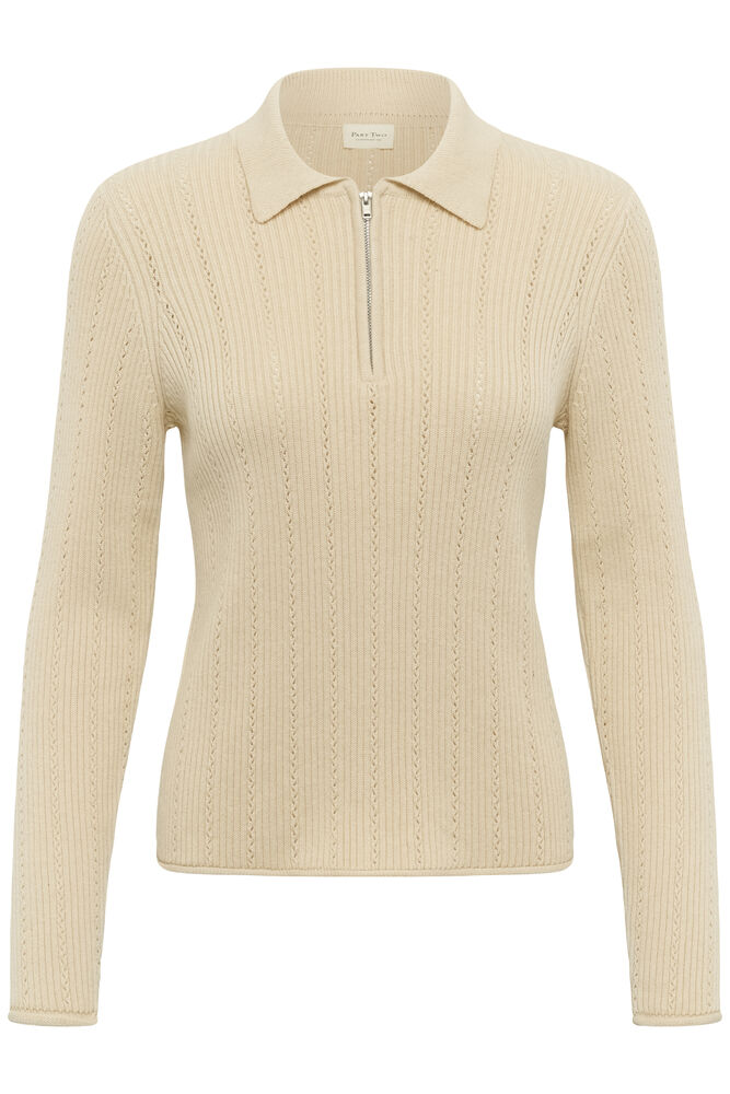 Part Two Charley Pullover In Whitecap Grey