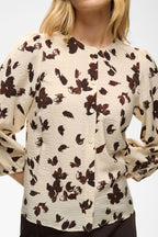 Part Two Channie Top in Oatmeal