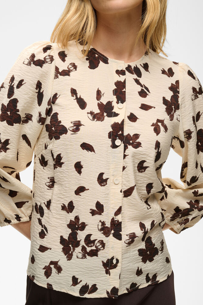 Part Two Channie Top in Oatmeal