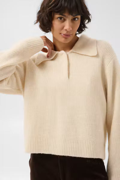 Part Two Carilina Pullover In Whitecap