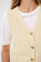 Part Two Christin Vest in Whitecap