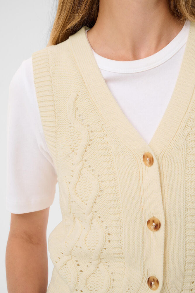 Part Two Christin Vest in Whitecap