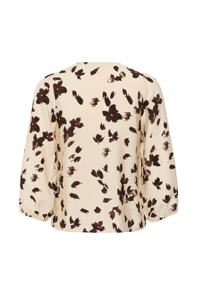 Part Two Channie Top in Oatmeal