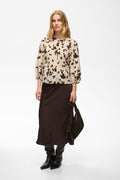 Part Two Channie Top in Oatmeal