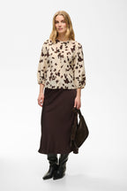Part Two Channie Top in Oatmeal