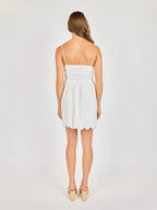 Sadie & Sage Bloomfield Eyelet Mini Dress
