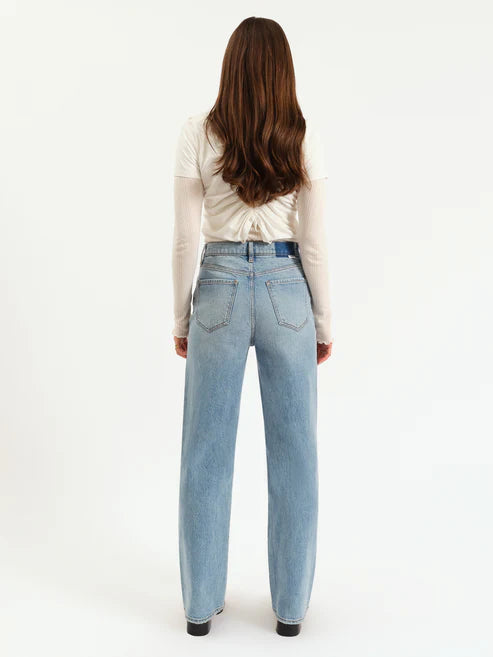 Daze City Straight High Rise in Be Mine Vintage