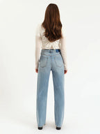 Daze City Straight High Rise in Be Mine Vintage