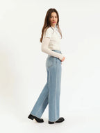 Daze City Straight High Rise in Be Mine Vintage