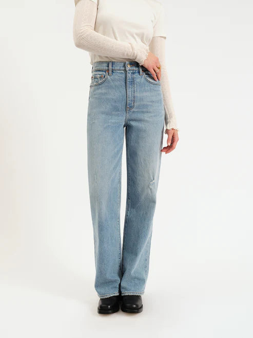 Daze City Straight High Rise in Be Mine Vintage