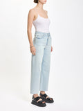 Daze Pleaser High Rise Wide Ankle in Detour