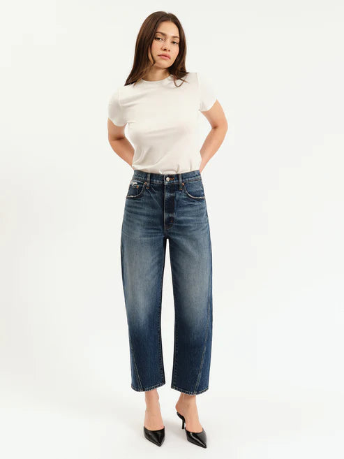 Daze High Rise Westward Barrel in Authentic