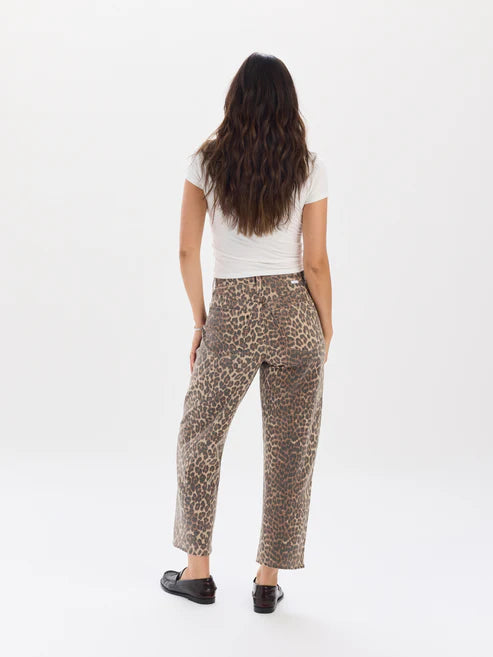 Daze High Rise Westward Barrel in Cool Cat