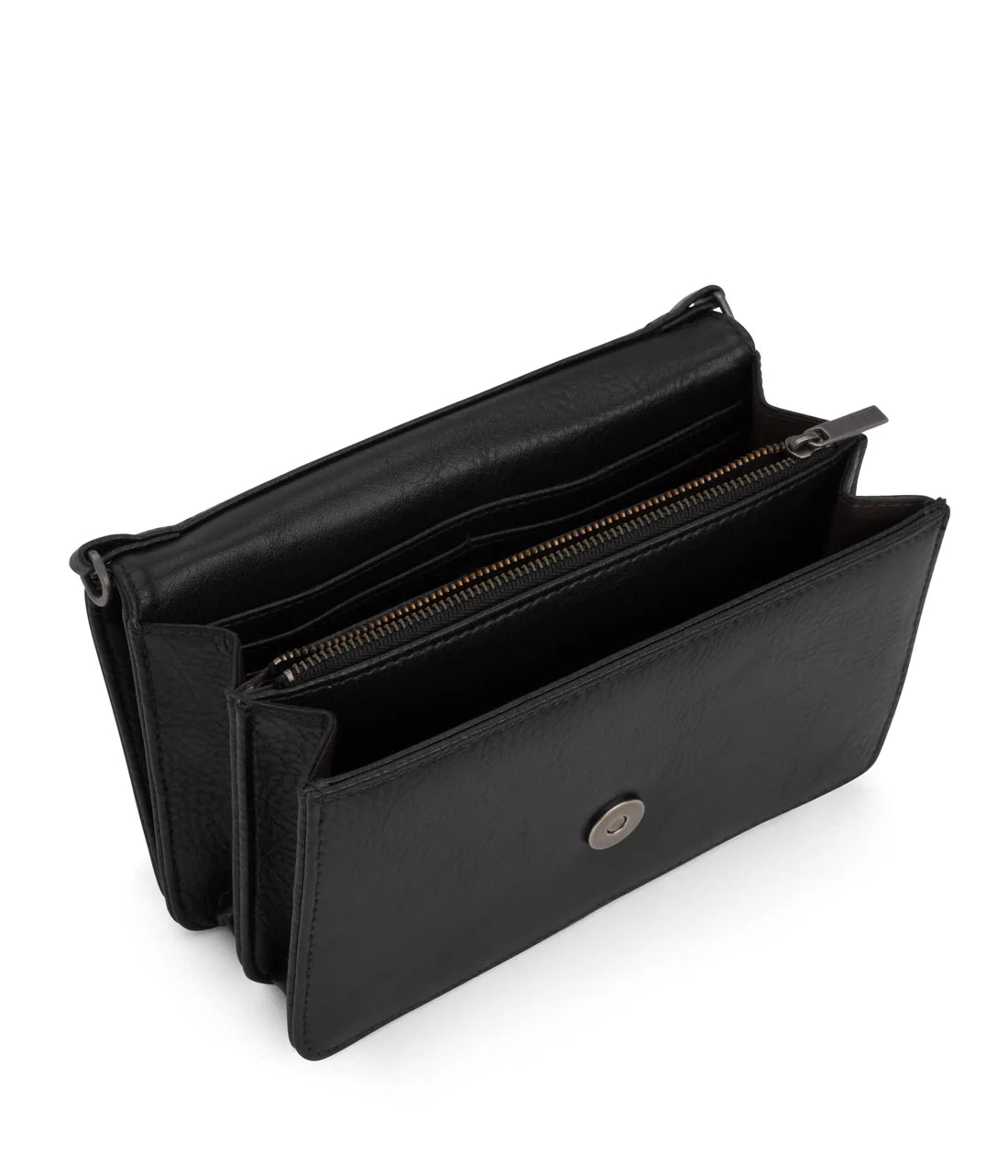 Matt & Nat Bee Grain Crossbody Bag in Black