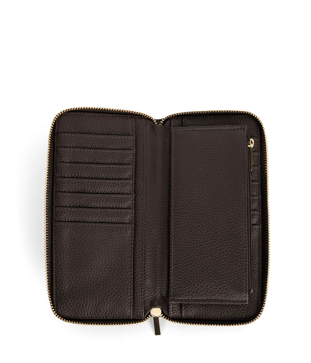 Matt & Nat Grain Wallet in Fudge