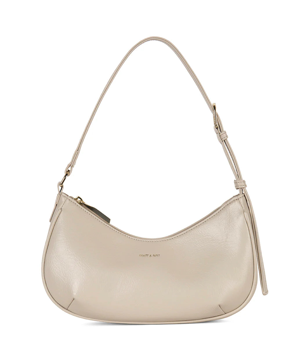 Matt & Nat Theme Shoulder Bag in Tofully Cream