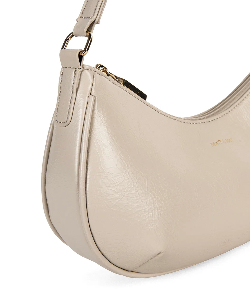 Matt & Nat Theme Shoulder Bag in Tofully Cream