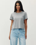 Kuwalla Solstice Ease Tee in Heather Grey