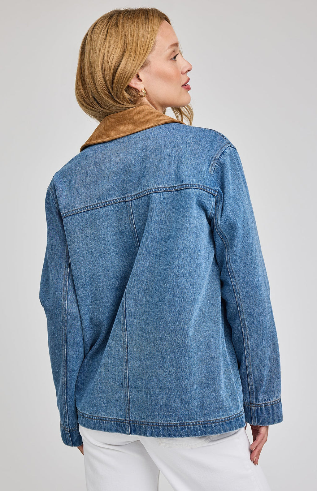 Gentle Fawn Flynn Jacket in Light Wash