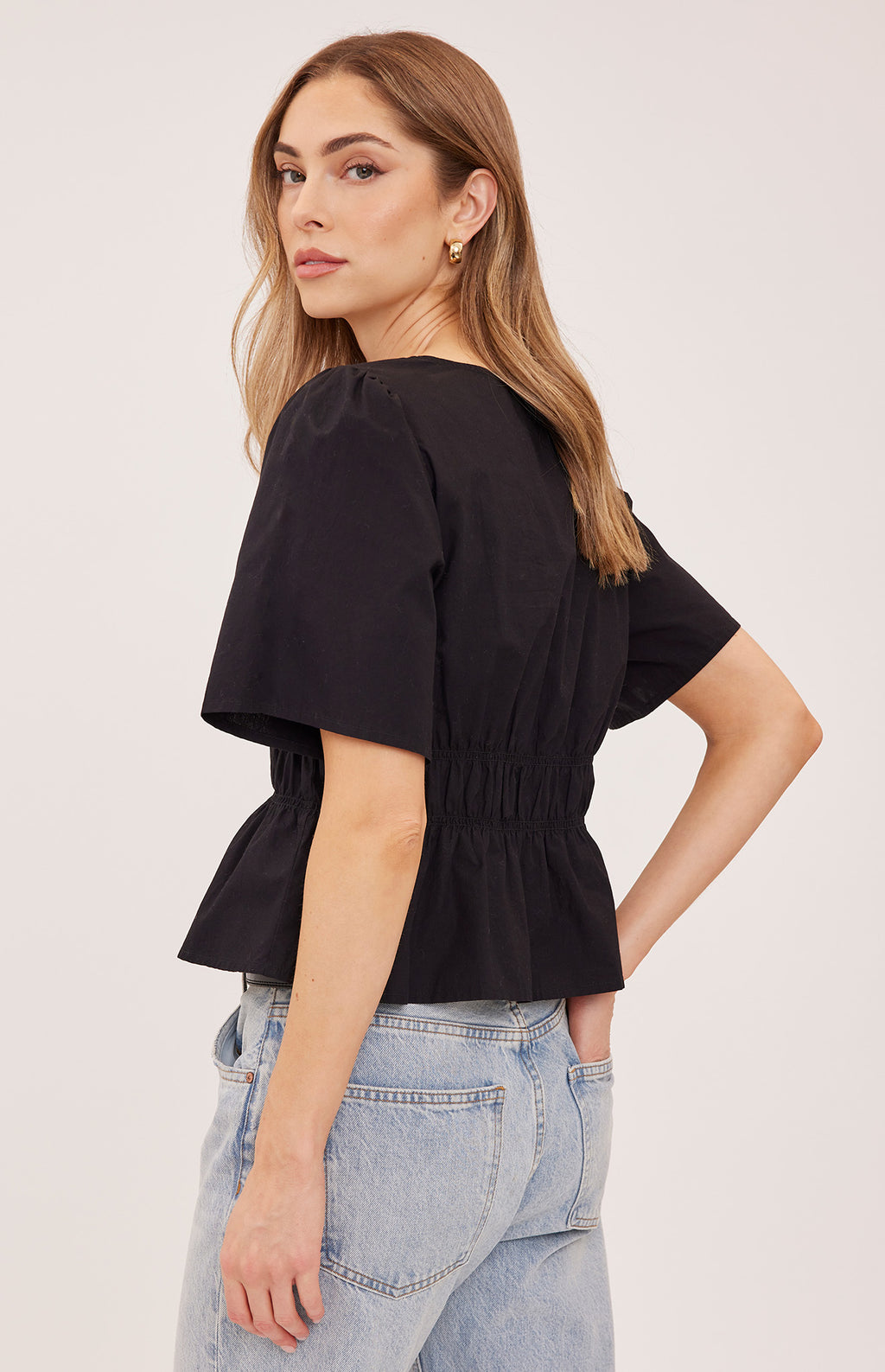 Gentle Fawn Iona Top in Black
