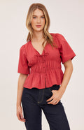 Gentle Fawn Iona Top in Cranberry