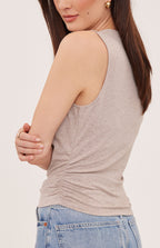 Gentle Fawn Indra Top in Heather Latte