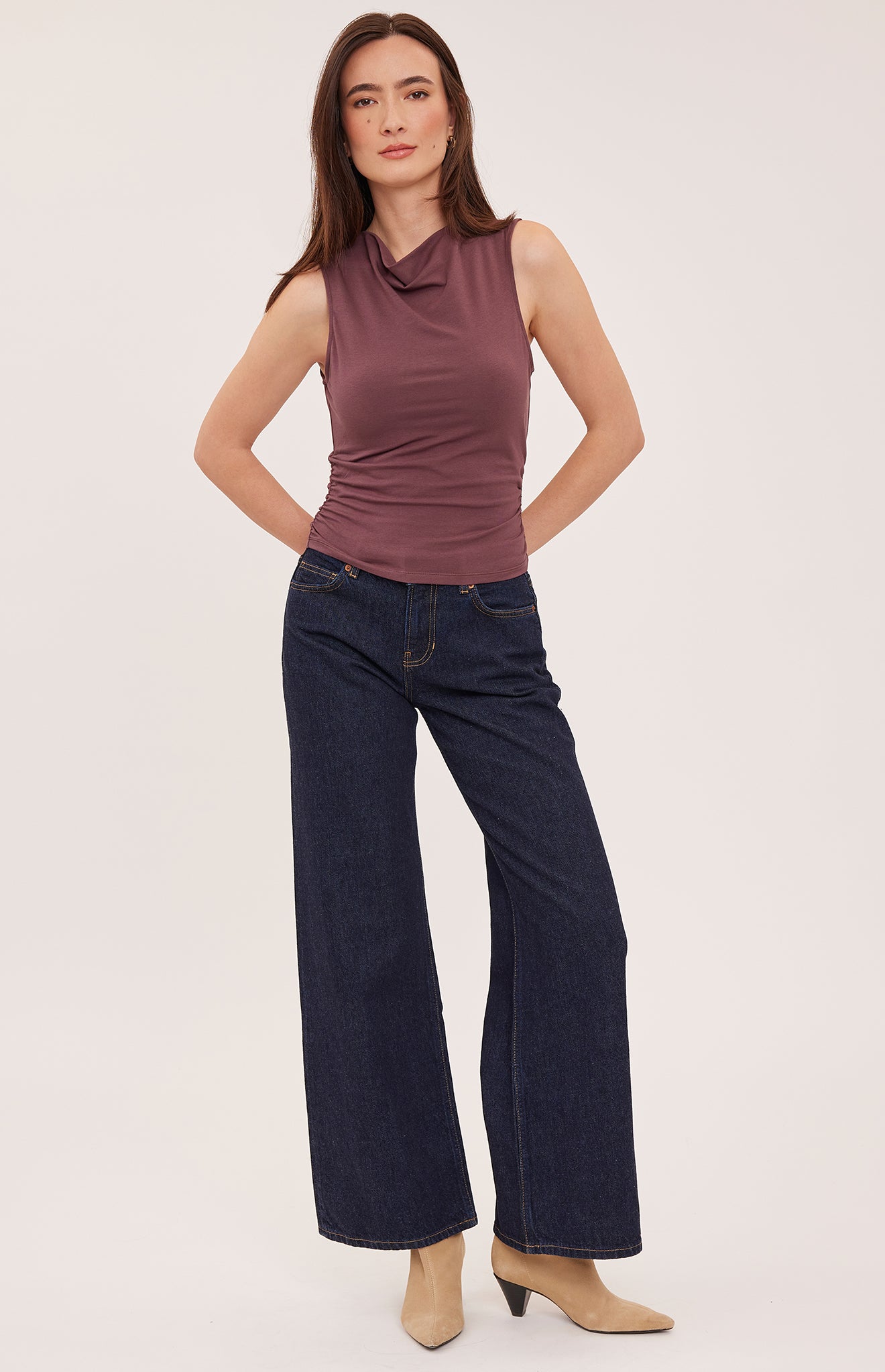 Gentle Fawn Indra Top in Mulberry