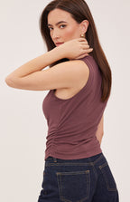 Gentle Fawn Indra Top in Mulberry