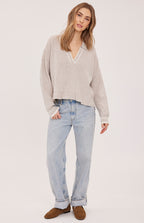 Gentle Fawn Tristan Top in Heather Latte