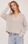 Gentle Fawn Tristan Top in Heather Latte