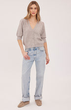 Gentle Fawn Hildi Top in Heather Latte
