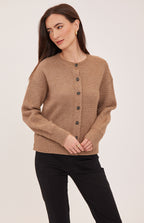 Gentle Fawn Dixie Cardigan in Heather Latte