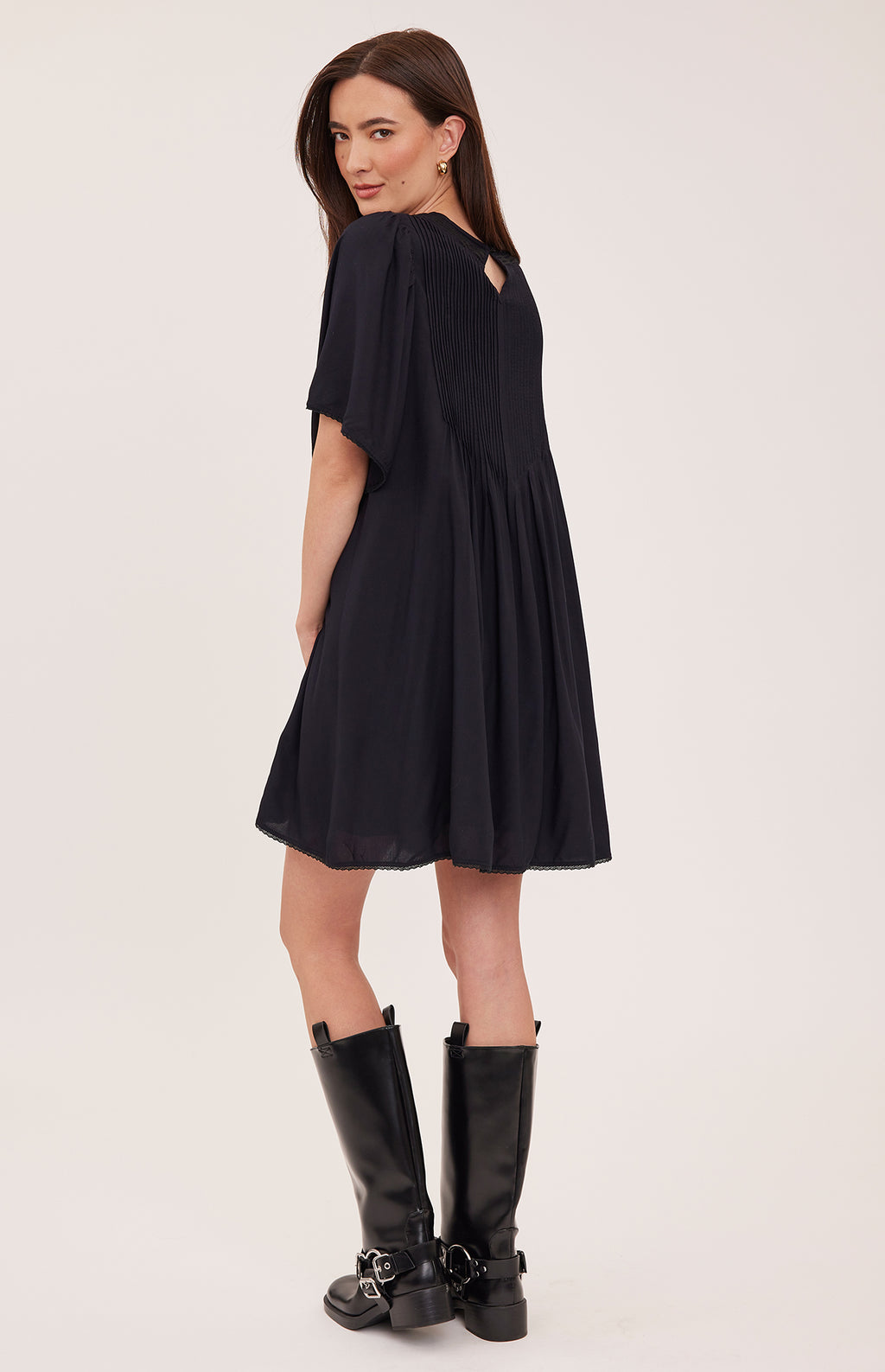 Gentle Fawn Heidi Dress in Black