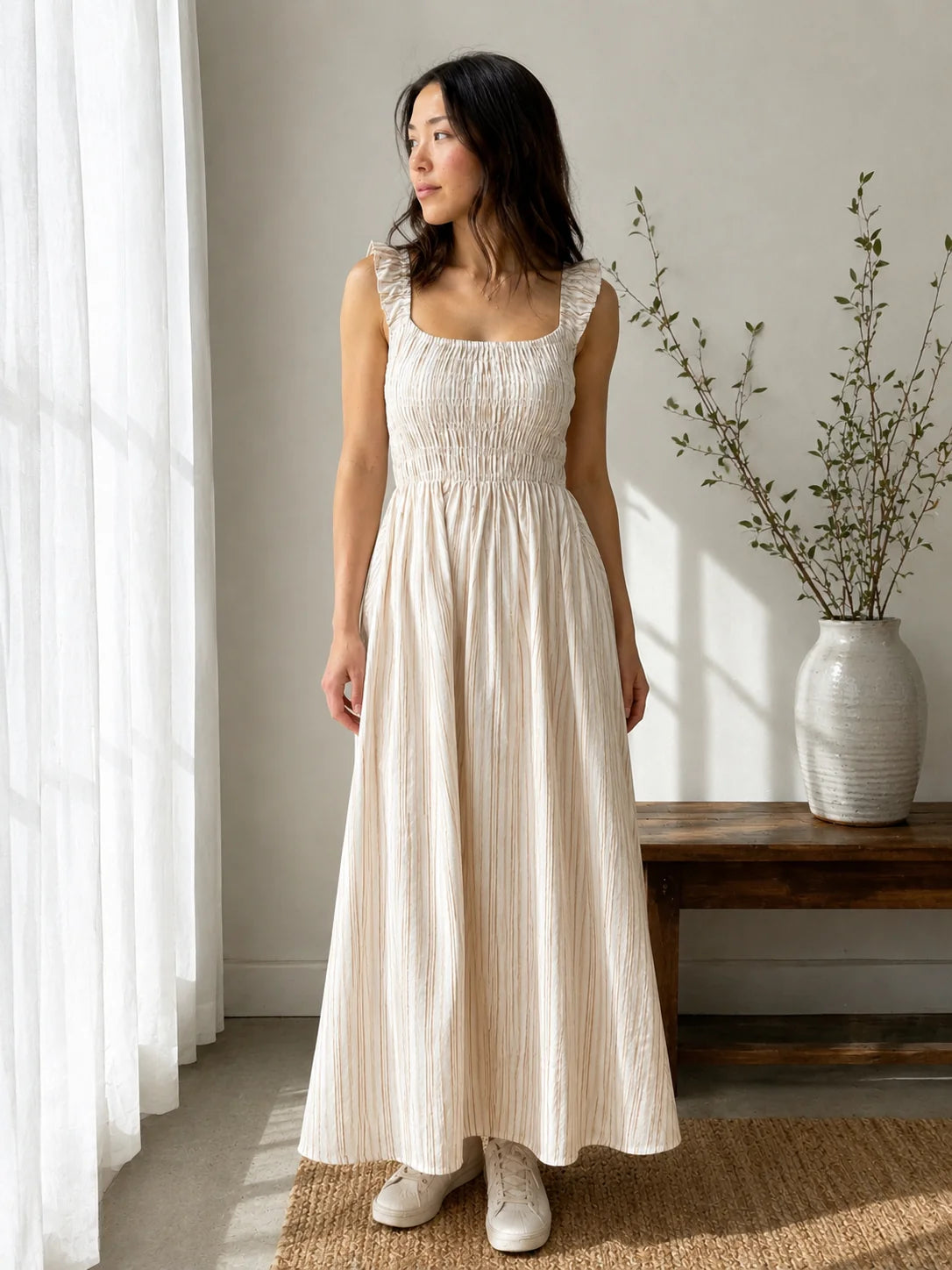 Priv Liora Striped Dress